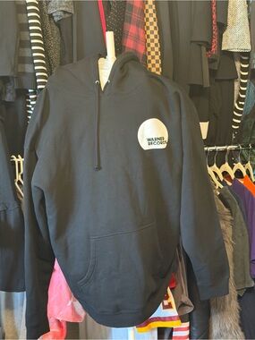 Warner Records Promotional Music Industry Logo Hoodie - Black (Size XL)